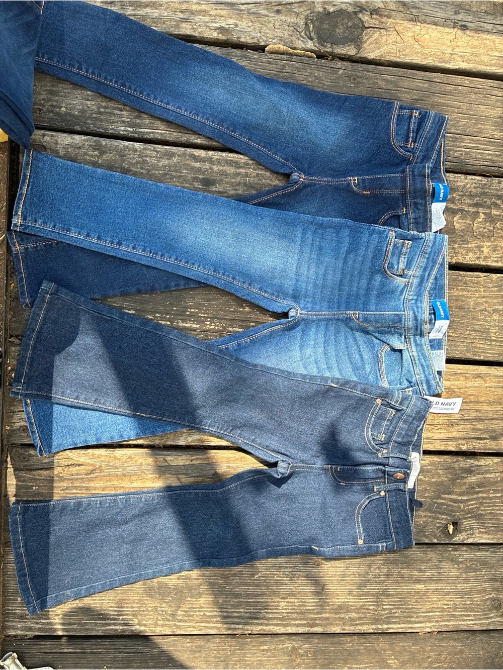 Old Navy Blue Denim Jeans - Versatile Mid Wash